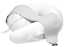 Scamp formázott gombosvégű párna /PickGrey