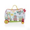 ZOPA Pack&Ride gurulós bőrönd Safari