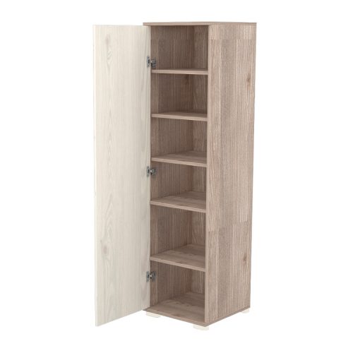 Timba Viki Egyajtós állószekrény - Krém/Fűz