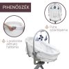 Chicco Baby Hug PRO 5in1 bölcső-etetőszék-szék- White Cream