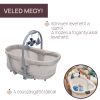 Chicco Baby Hug PRO 5in1 bölcső-etetőszék-szék- Beige Latte