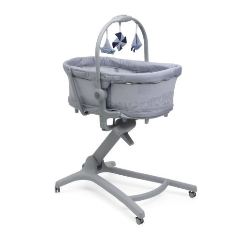 Chicco Baby Hug PRO 5in1 bölcső-etetőszék-szék- Earl Grey