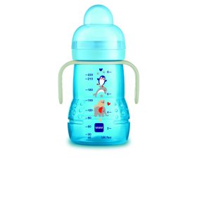 MAM TRAINER TANULÓPOHÁR 220 ML (2023) - 4H+ - KÉK 