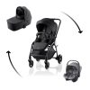 BRITAX RöMER Rio Style 3:1 babakocsi Carbon Black