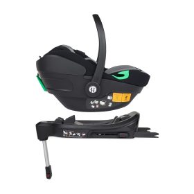   PETITE&MARS Core Pro i-Size babahordozó Black Grey 40-87cm + Bázistalp