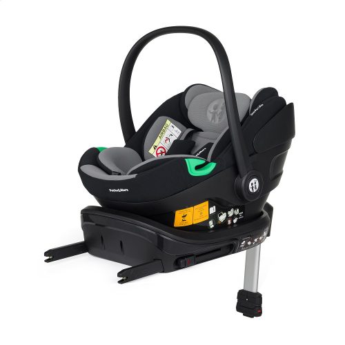 PETITE&MARS Core Pro i-Size babahordozó Black Grey 40-87cm + Bázistalp