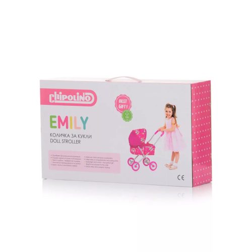 Chipolino Emily játék babakocsi - Cupcakes