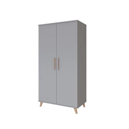 Flip Grey 2 osztású szekrény