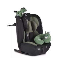   Moni Isafe autósülés isize és isofix ülésemelővé alakítható 76-150cm Green