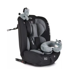   Moni Isafe autósülés isize és isofix ülésemelővé alakítható 76-150cm Grey