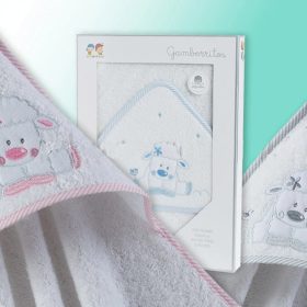 Gamberritos fürdőlepedő - kapucnis 100x100cm bárány 