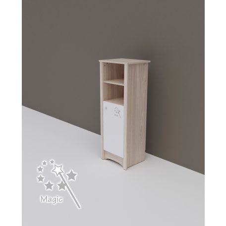 Todi Magic – keskeny nyitott polcos +1 ajtós szekrény