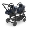 CAM babakocsi ikreknek Twin Pulsar Tris 759 /2020/ bézs
