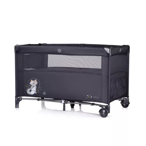 Chipolino Relax multifunkciós utazóágy - Anthracite