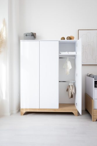 Lumina White 3 osztású szekrény