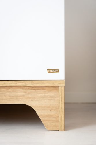 Lumina White 3 osztású szekrény