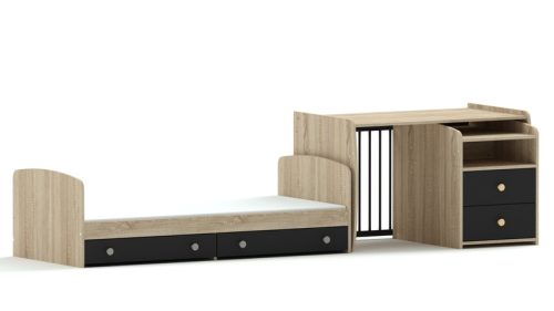 Faktum Colette Antracit Kombi babaágy