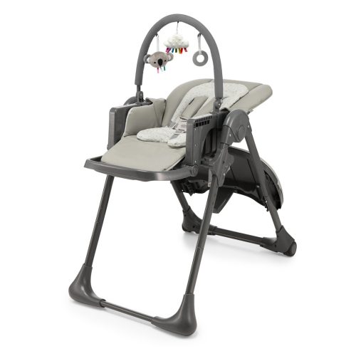 Kinderkraft Tummie Etetőszék szürke