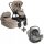 Joie Signature Finiti 2in1 babakocsi Sandstone + i-Snug 2 hordozó Pebble