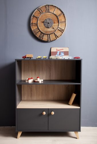 Faktum Colette Antracit széles nyitott tároló