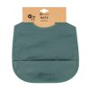 PETITE&MARS Előke PU Nate Misty Green 6hó+