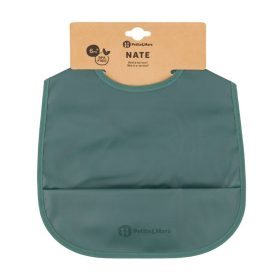 PETITE&MARS Előke PU Nate Misty Green 6hó+