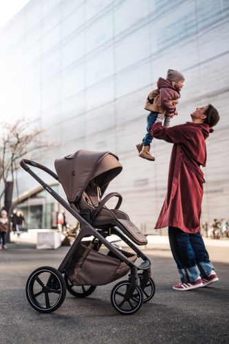 Easywalker Zoey 4in1 babakocsi szett - Chestnut Brown