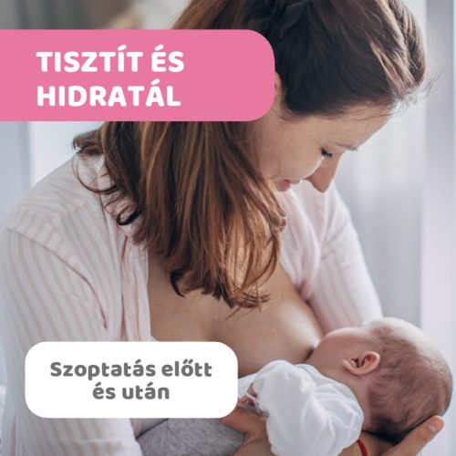 Chicco Melltörlőkendő szoptatás előtt és után - 72 db