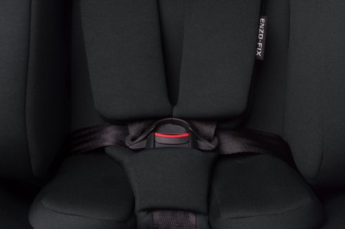 4BABY Enzo-Fix 40-150 cm biztonsági gyerekülés - Black
