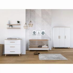 Flip White and Oak teljes babaszoba szett 3
