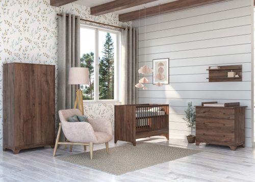 Nest Walnut 2 osztású szekrény