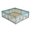 MONI GAMEZONE járóka szőnyeggel, 60 labdával 150x200 MENTA