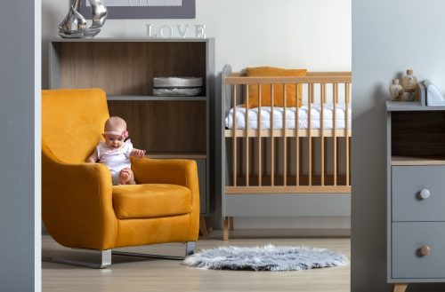 Faktum Colette Szürke 2 osztású szekrény