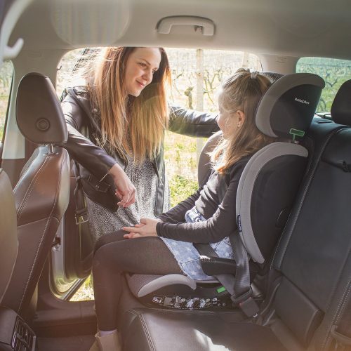 PETITE&MARS Elite Fix Pro i-Size autósülés 100-150 cm - Grey Air