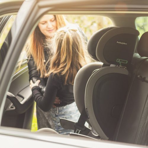 PETITE&MARS Elite Fix Pro i-Size autósülés 100-150 cm - Grey Air