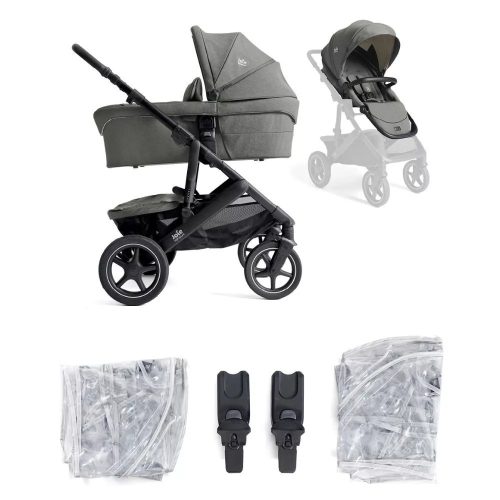 Joie Signature Vinca 2in1 babakocsi + Ramble XL mózeskosár Evergreen