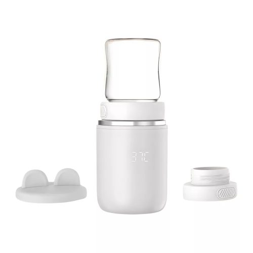 Foxter Lets go hordozható akkumulátoros cumisüveg melegítő - Fehér