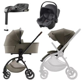 BRITAX RöMER Rio Lux 4in1 babakocsi szett - Urban Olive