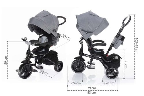 Zopa Citi Trike Curry Yellow