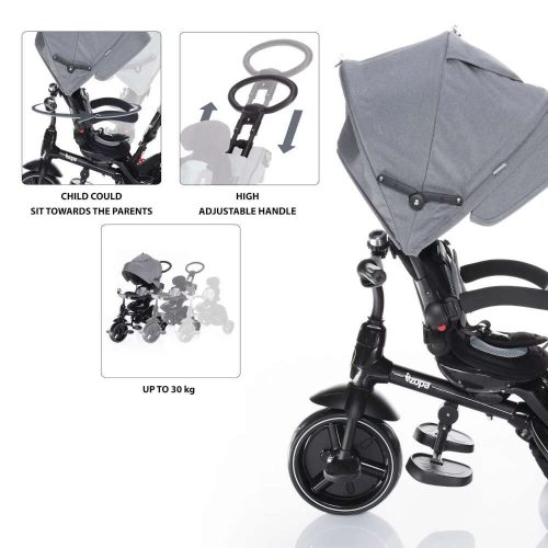 Zopa Citi Trike Foggy Grey
