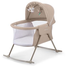 Kinderkraft LOVI bölcső, ágy és utazóágy - beige