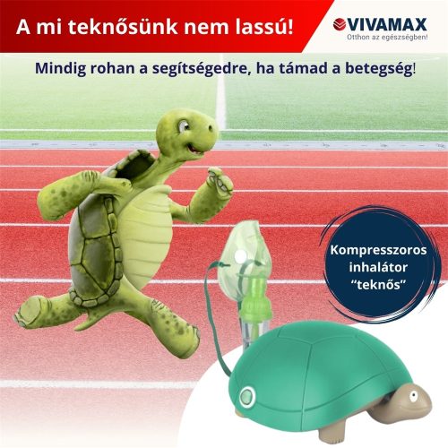 Vivamax Kompresszoros inhalátor "teknős" V13