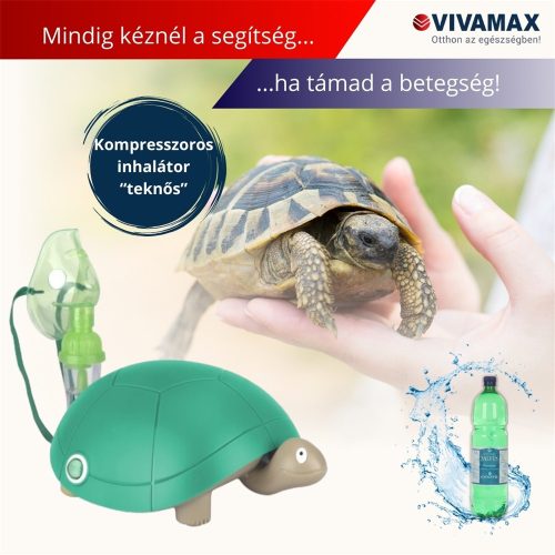 Vivamax Kompresszoros inhalátor "teknős" V13