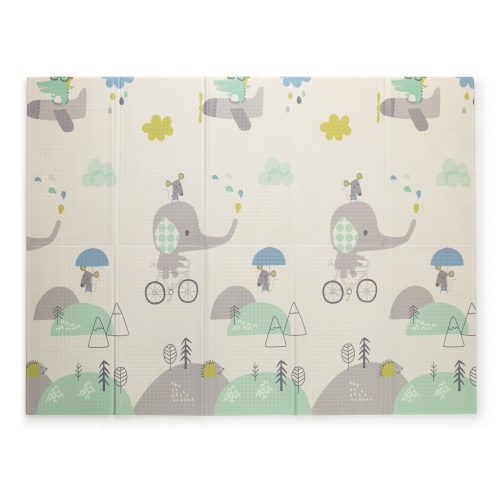 PETITE&MARS Összehajtható játszószőnyeg Campy Elephant&City