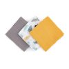 PETITE&MARS Bambusz muszlin 3db-os pelenka szett Moussy Ochre Leaves, 68 x 68 cm