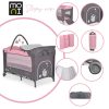 MONI Sleepy összecsukható luxus utazóágy 2 szintes Pink