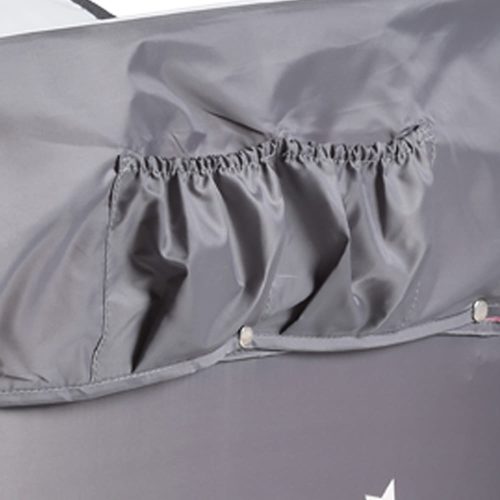 MONI Sleepy összecsukható luxus utazóágy 2 szintes Pink