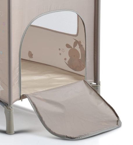 MONI Sleepy összecsukható luxus utazóágy 2 szintes Bézs