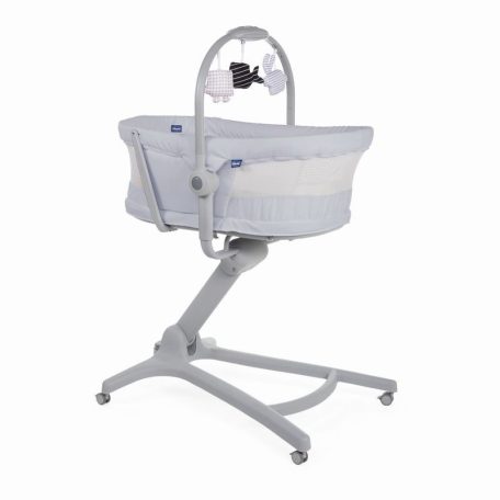 CHICCO Baby Hug Air 4in1 bölcső-pihenő-etetőszék-fotel  # Stone