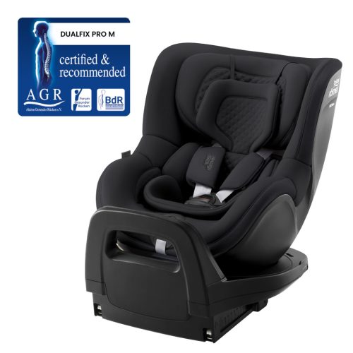 BRITAX RÖMER Dualfix Pro M Lux Onyx Black gyerekülés 61-105cm